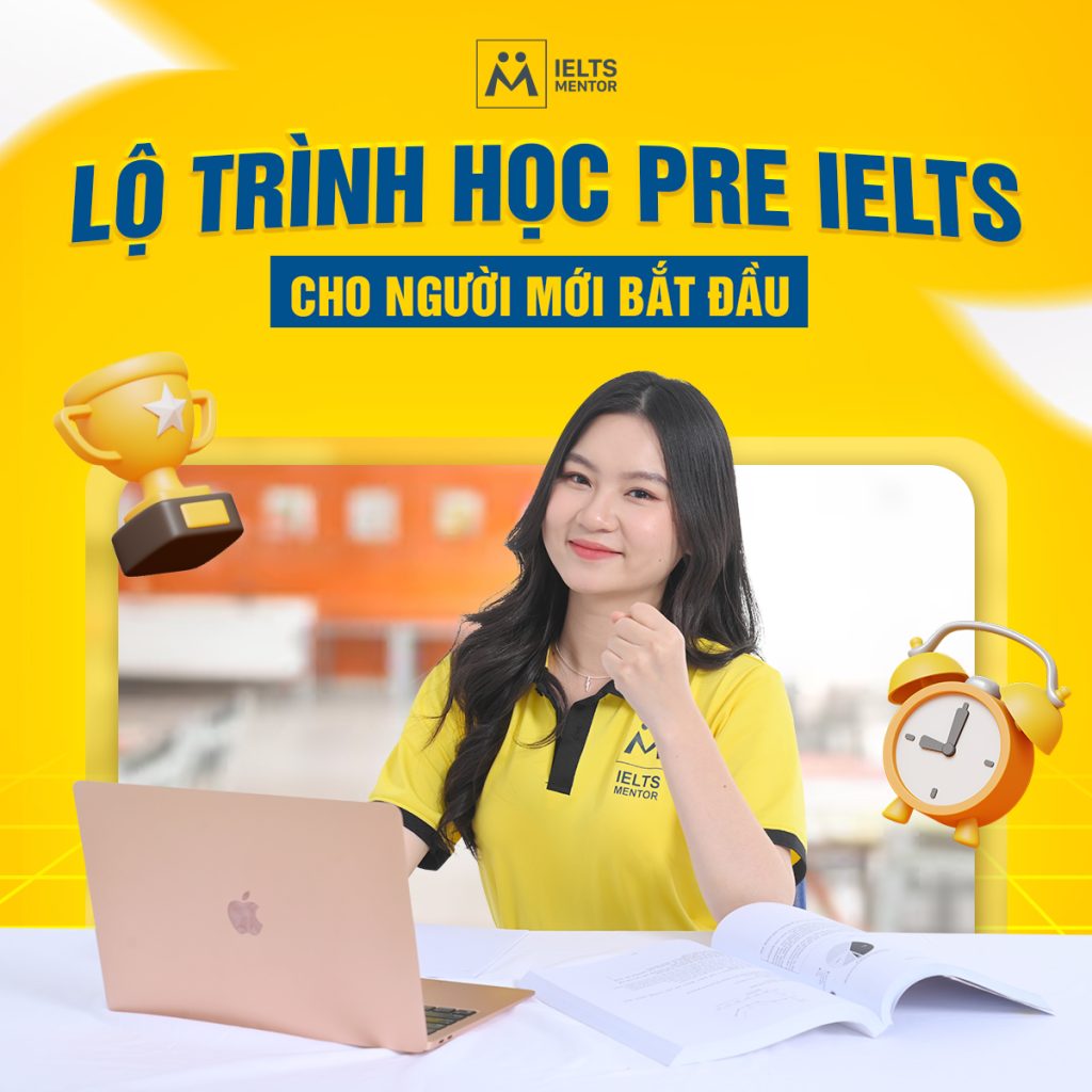 lộ trình học pre-ielts