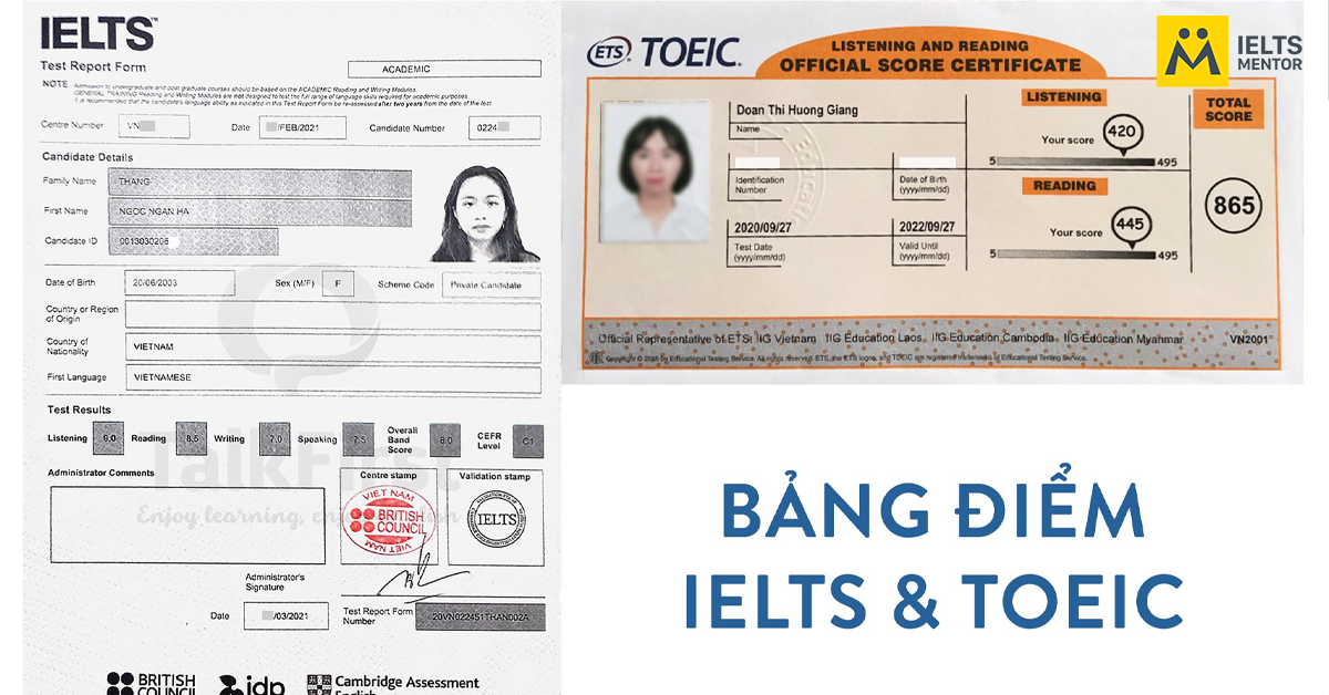 Tìm hiểu cách quy đổi IELTS 6.5 tương đương TOEIC bao nhiêu?