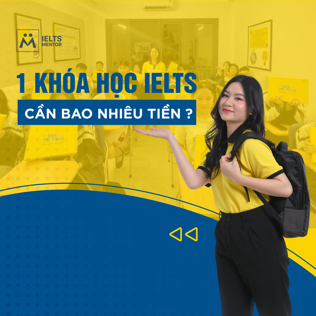 1 khóa học IELTS là bao nhiêu tiền