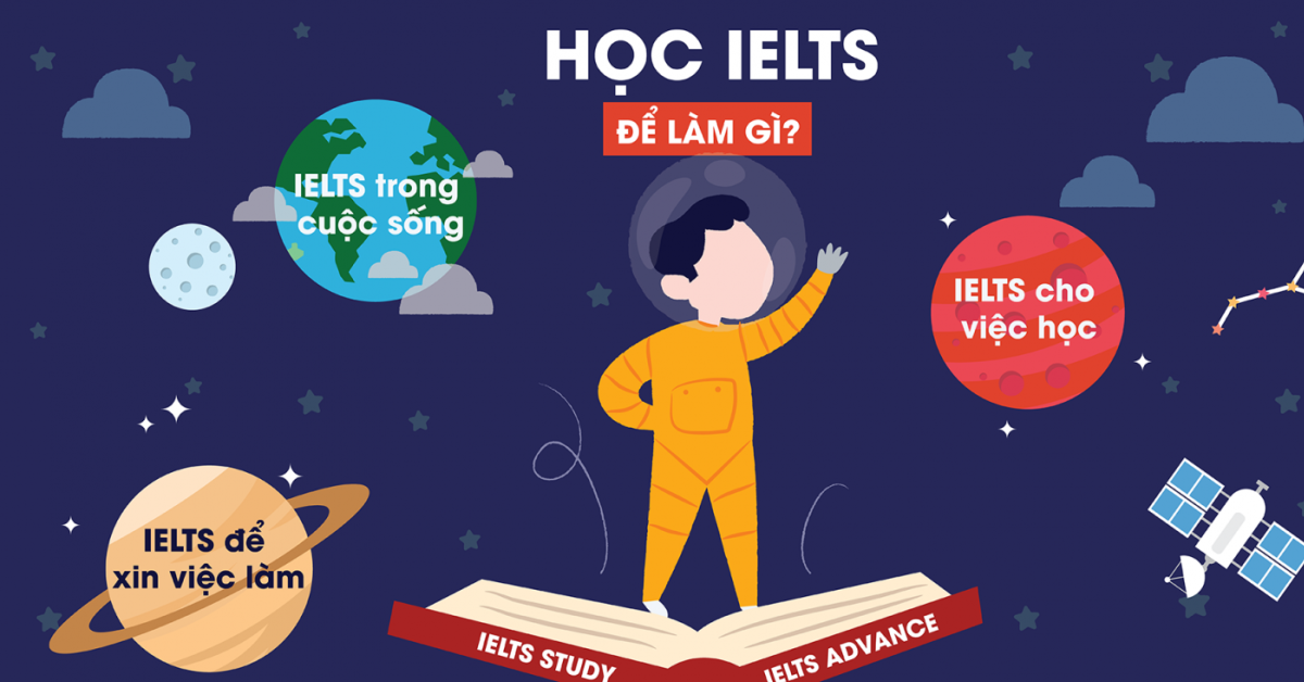 Mục tiêu chinh phục chứng chỉ IELTS