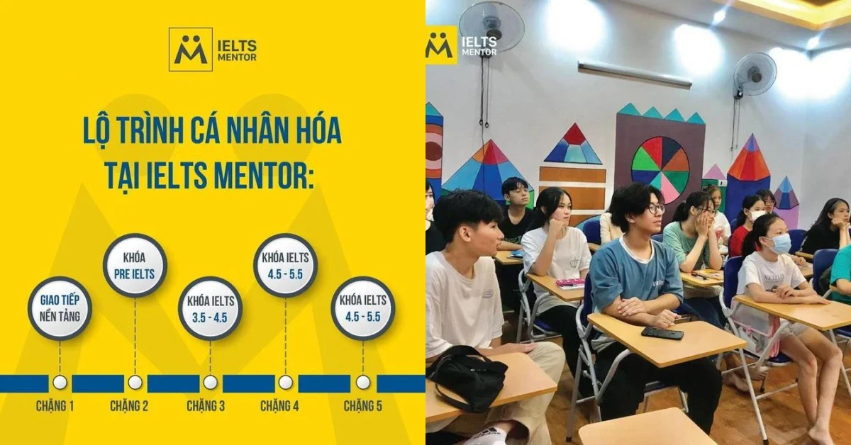 Lộ trình học cá nhân hóa tại IELTS Mentor