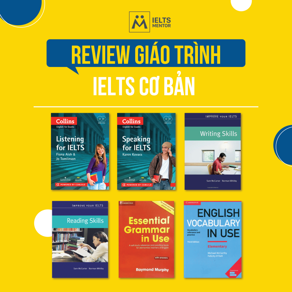 Review giáo trình IELTS cơ bản cho người mới bắt đầu