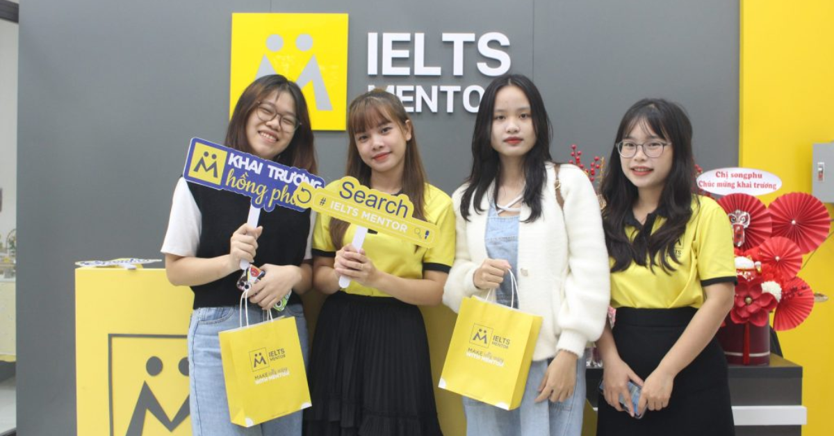 IELTS Mentor đồng hành cùng học viên chinh phục chứng chỉ