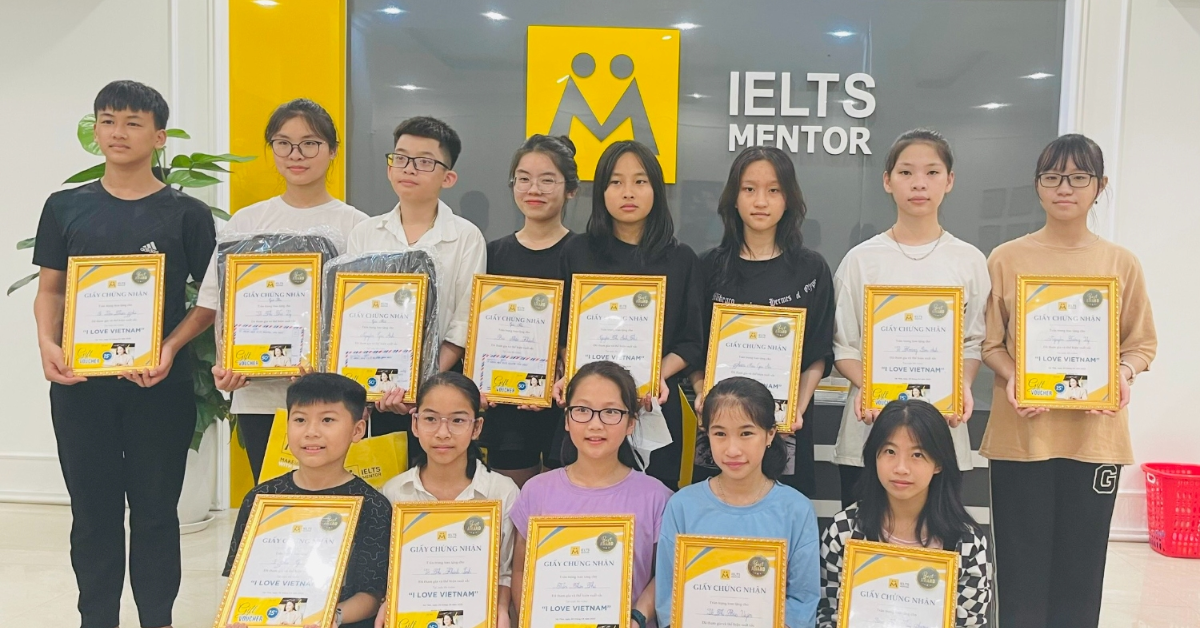 Học viên IELTS Mentor tự tin chinh phục chứng chỉ 