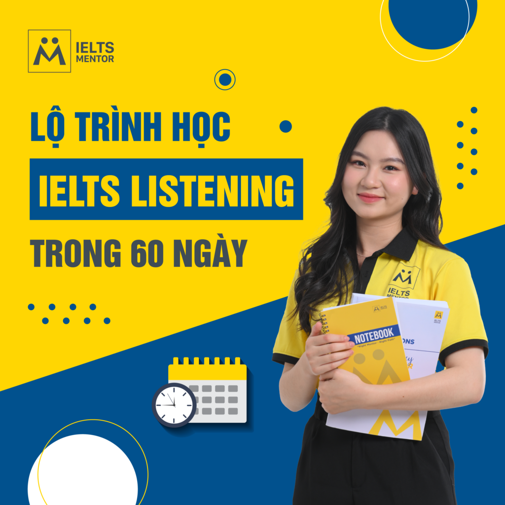 Listening IELTS 4.5 lên 5.5: Lộ trình học trong 60 ngày