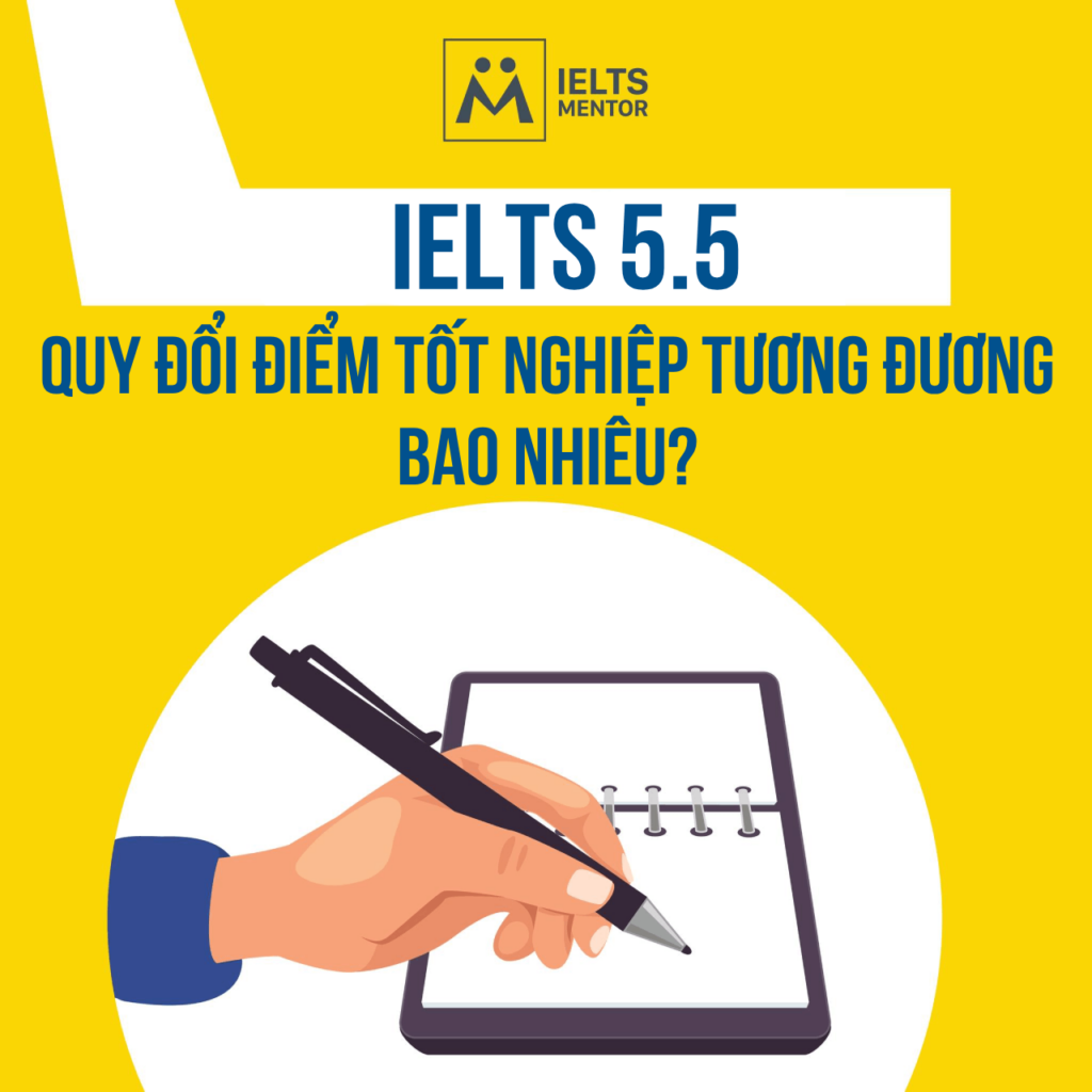 5.5 Ielts Quy Đổi Điểm Tốt Nghiệp Tương Đương Bao Nhiêu?