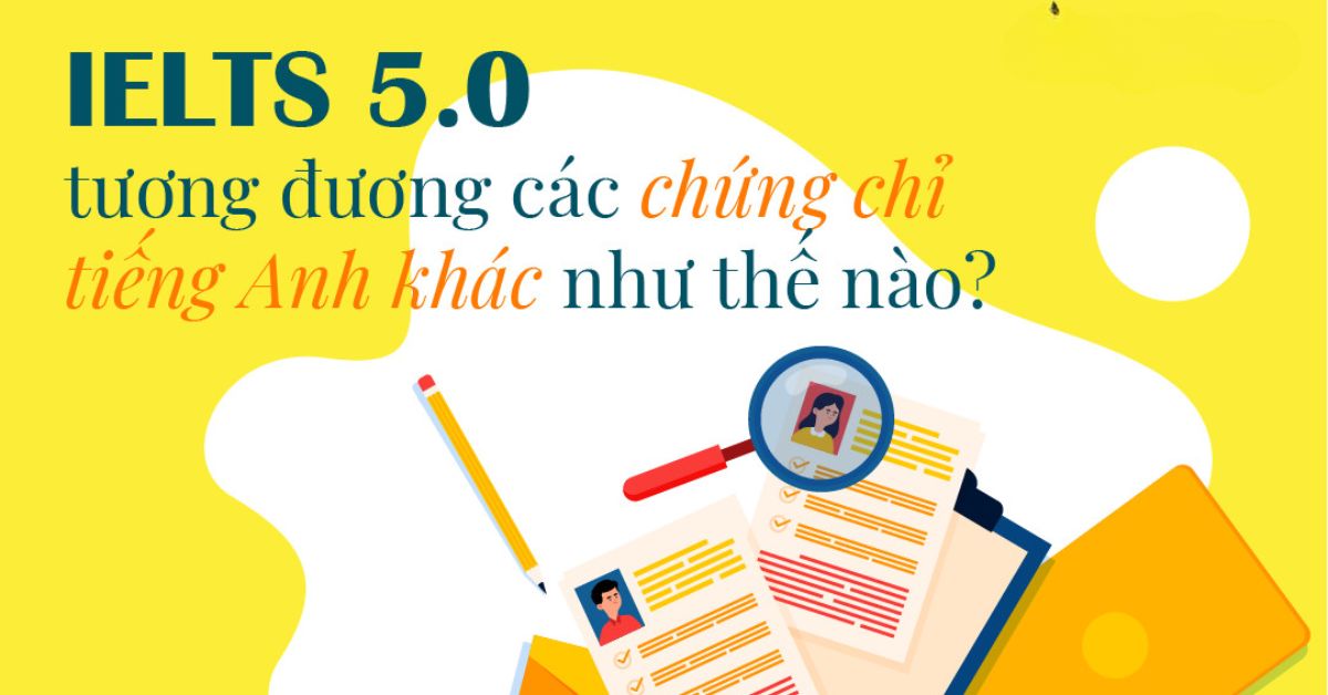 Tiêu chí cần có để đạt được IELTS 5.0