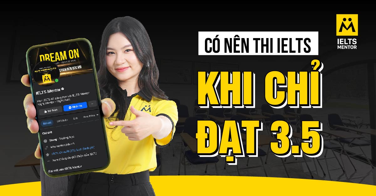 Nên làm gì nếu bạn mới đạt 3.5?