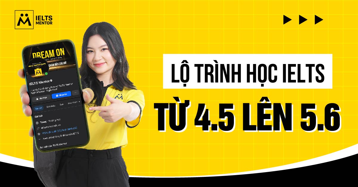 Mức điểm 4.5 IELTS phản ánh điều gì?