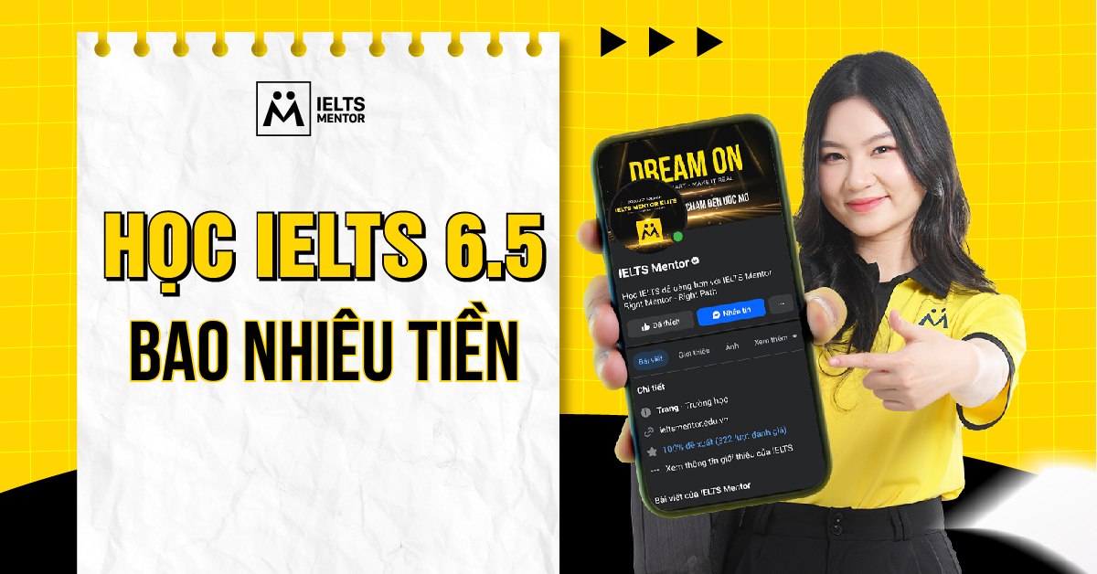 Học IELTS 6.5 bao nhiêu tiền ở Việt Nam?