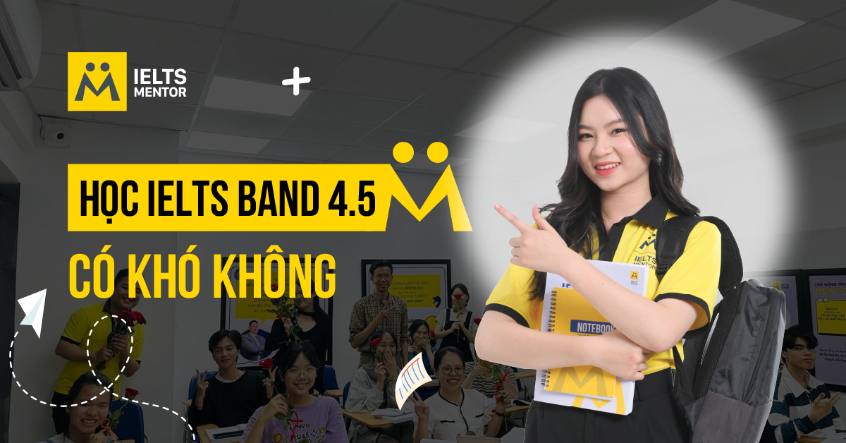 Sai lầm khi học IELTS band 4.5