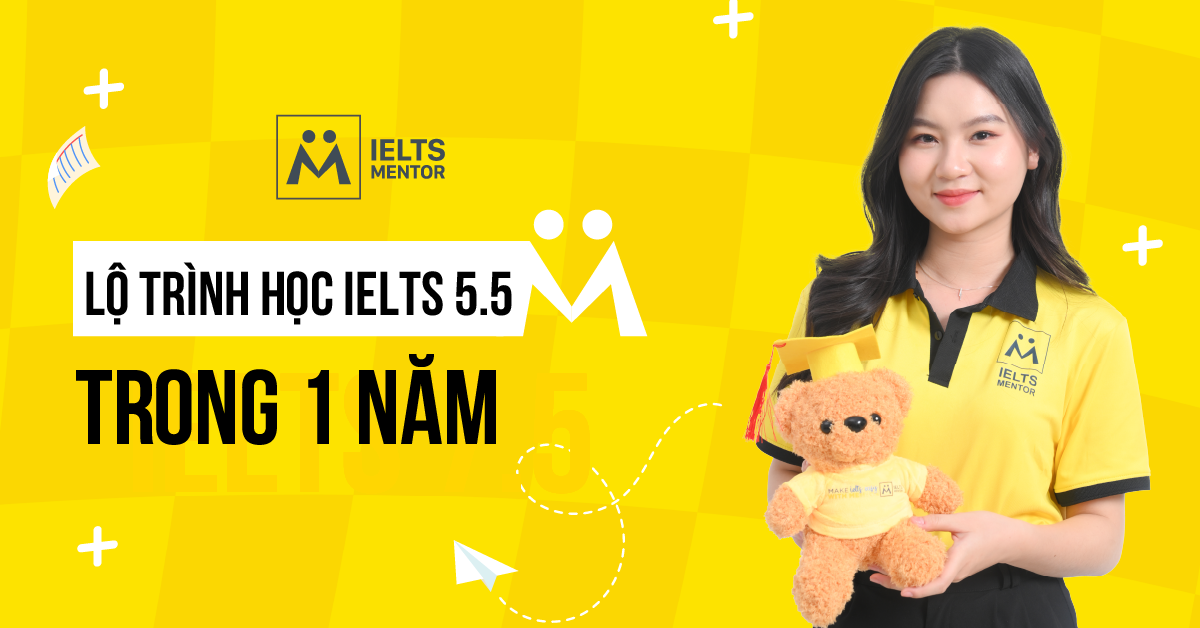 Sai lầm thường gặp khi học IELTS 5.5 trong 1 năm
