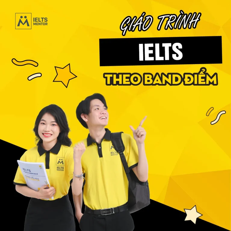 Giáo trình IELTS theo band điểm giúp bạn học đúng lộ trình và đạt mục tiêu nhanh hơn
