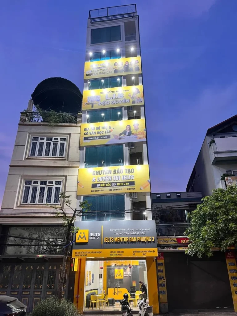 IELTS Mentor Đan Phượng chính thức chào đón cơ sở thứ 3